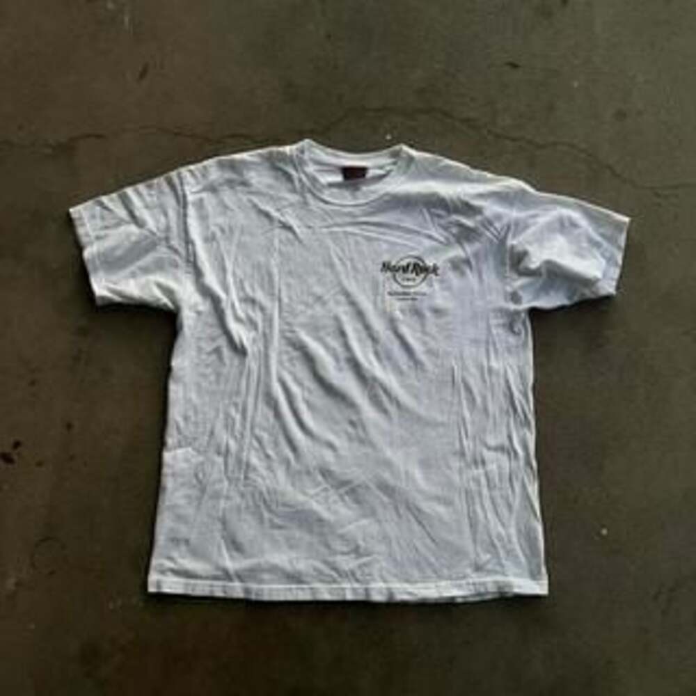 Vintage Hard Rock Cafe Niagara Falls Canada T-Shirt, White, Size L